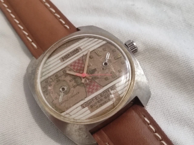 Montre Ancienne Homme Mortima 17 Jewels Modifiée ??? Je Pense Fonctionne