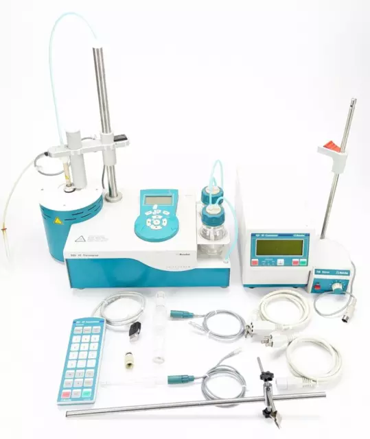 Metrohm 860 KF Thermoprep System, 831 KF Coulometer, 728 Stirrer +++
