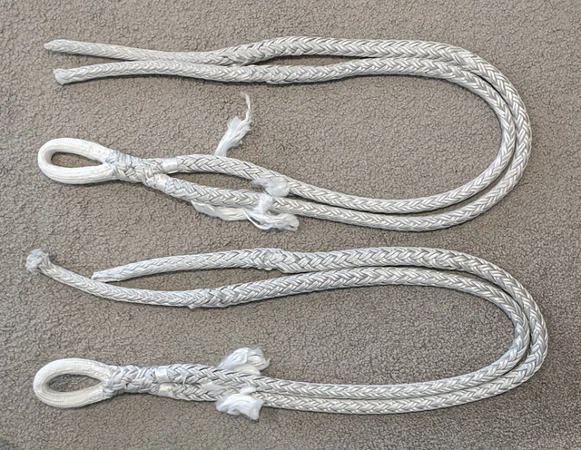 High Load 20T MBL Chafe Protected Dynice Dux Dyneema SK75 Soft Padeye Prototypes