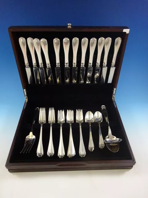 Flemish by Tiffany & Co Sterling Silver Flatware Set For 12 Service 51 Pieces 2