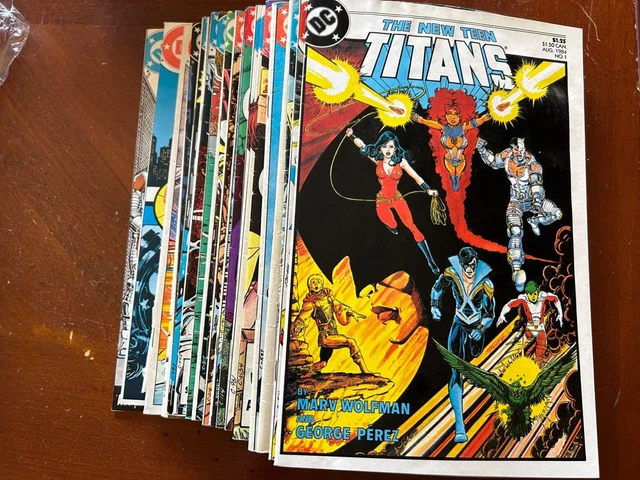Lot of 24 x New Teen Titans (DC 1980) VG-VF #1! DC Bronze Age