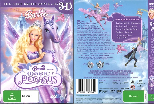 Barbie and the magic of pegasus dvd cheap