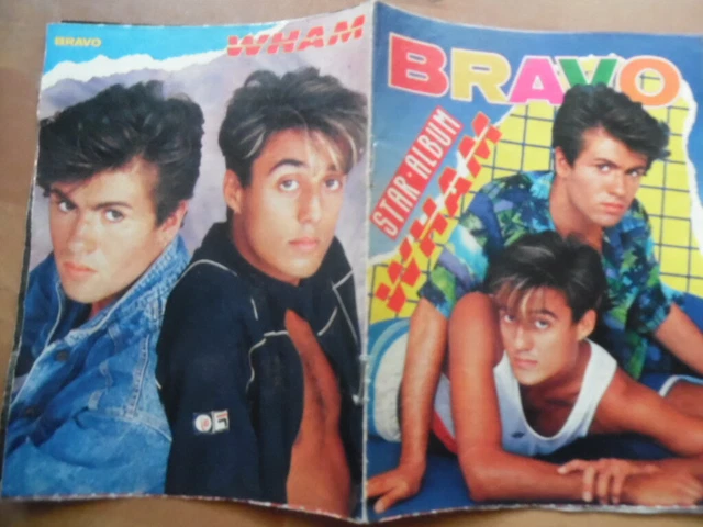 WHAM George Michael & Andy Ridgeley (2)* --- Bravo Star-Album 126