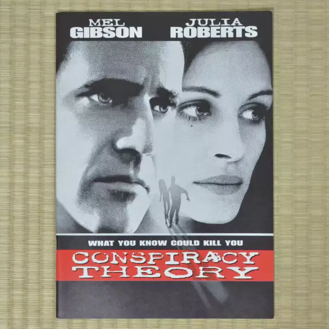 Conspiracy Theory Japan Movie Program 1997 Mel Gibson Richard Donner