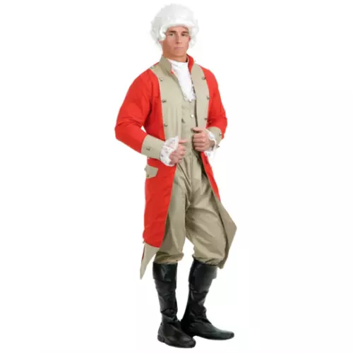 Men's Colonial British Red Soldier Coat, Only jacket price