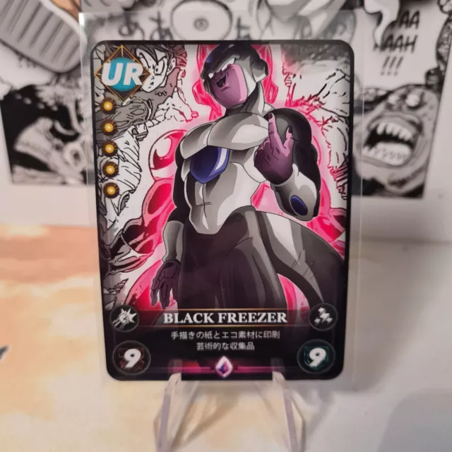 Black Freezer DRAGON BALL Card - HANDMADE Full Art UR - Ultra Rare Da Collazione