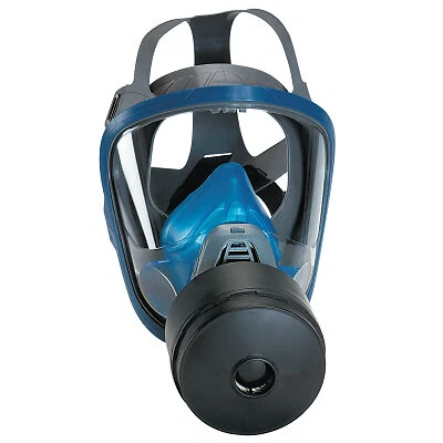 Advantage 3100 Full-Facepiece Respirator, Medium, Rubber Harness MSA Msa