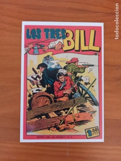 Ficha - Portada Del Nº 1 De Los Tres Bill - Beitia & Illera (147)