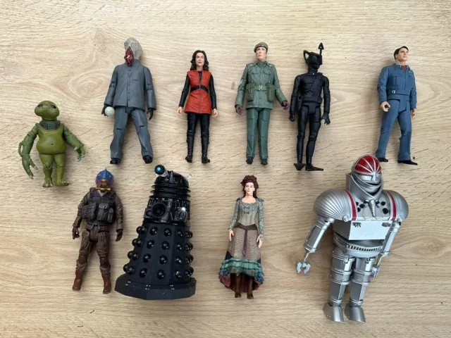 Doctor Who  Action Who Figures Loose Bundle Job Lot  Collection