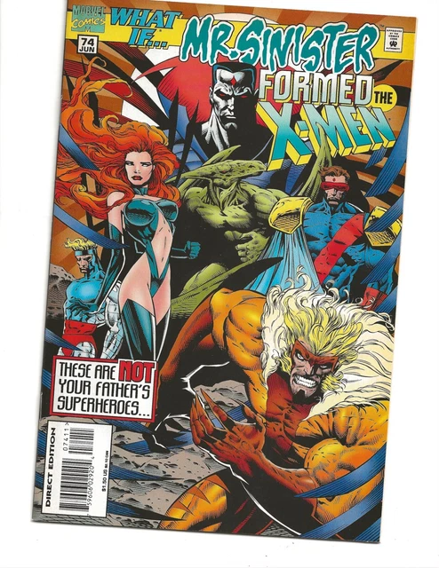 What If...? #74 (1995) Mr.Sinister Formed The X-Men High Grade NM 9.4