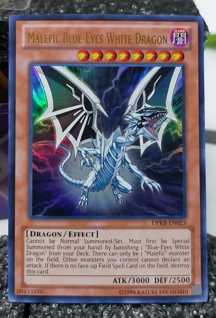 Yugioh Malefic Blue-Eyes White Dragon DPKB-EN023 Ultra Rare