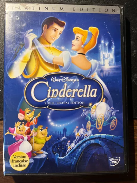 Cinderella (DVD, 2005, 2-Disc Set, Special Edition - DVD Platinum Collection)