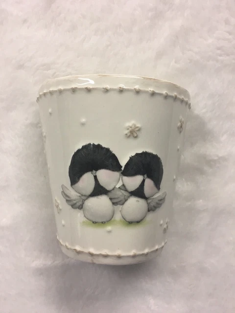 Stacy Yacula Enesco Joyful Garden Birds Wall Pocket New HTF