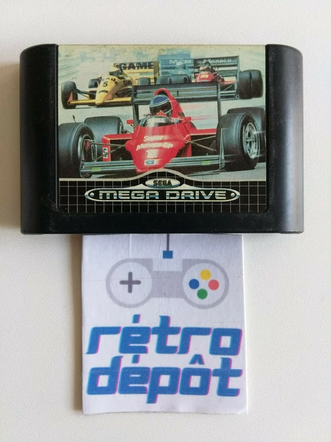 Jeu SEGA Mega Drive Super Monaco GP - Version PAL - Cartouche Seule (Loose)