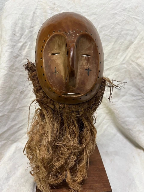 230749 -  Old African passport mask from the Lega Bwami - Congo.