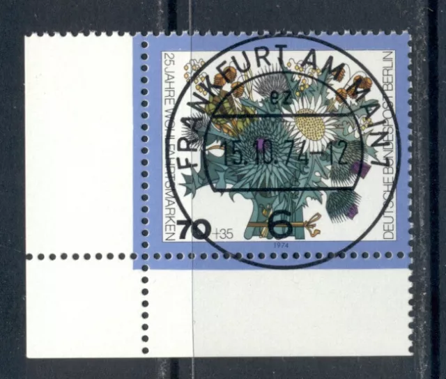 Berlin 1974  Mich Nr. 476  EST  Eckand u.links   Gummi  tadellos