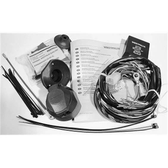 Kit elettrico per gancio traino WESTFALIA 323107300113 a un