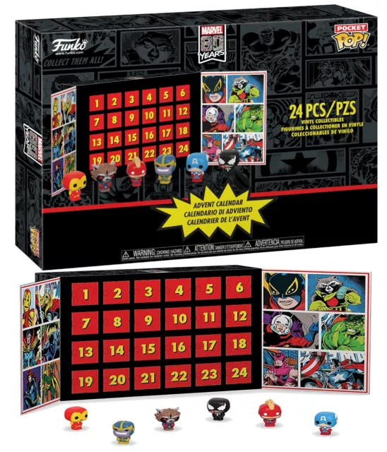MARVEL POCKET POP! Advent Calendar Exclusive Calendrier de l'Avent EUR