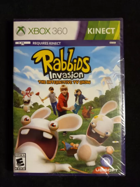 Rabbids Invasion - Xbox 360 Kinect - Mídia Física, Jogo de Videogame Xbox  360 Usado 92498048