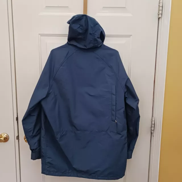 VINTAGE WOOLRICH JACKET Large Blue Field Coat 1527 Made in USA $22.50 ...