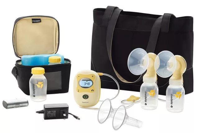 Medela Freestyle Double-Electric Lightweight Rechargeable Breast Pump NEW