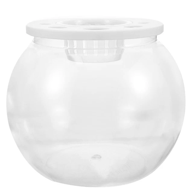 Transparent Small Round Plastic Plastic Fish Bowl Portable Fish Tank