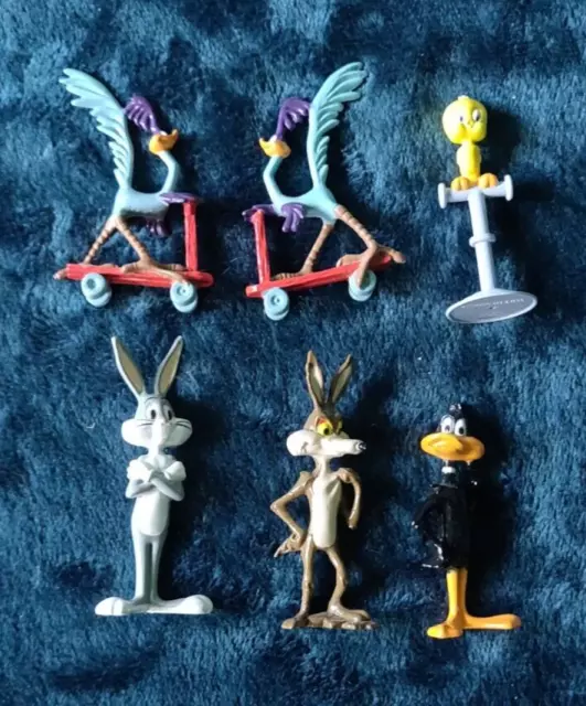 Warner Bros, Looney Tunes Characters Metal Figures  ERTL 1988