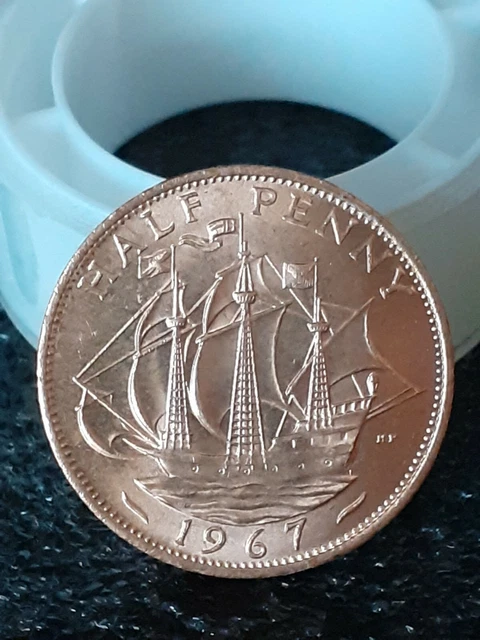 Gemelli Moneta Irlandese 1967 Sei Penny In Peltro - Fatto A Mano Da William Sturt, Lunghezza 2 Cm