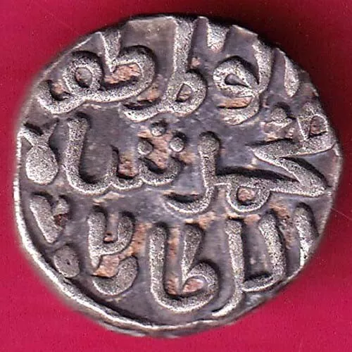 DELHI SULTAN 702 Ala al-Din Muhammad Shah billon 6 GANI RARE COIN  #KA312