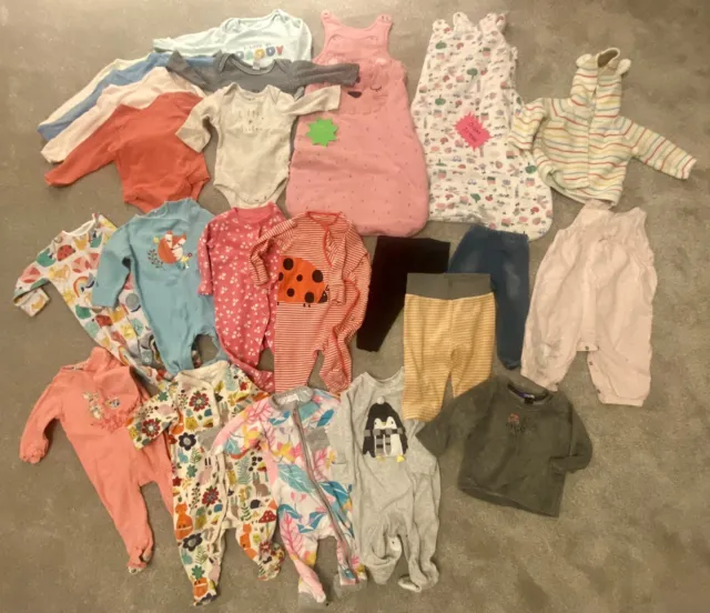 Baby Girl Winter Clothes Bundle 3-6 Months