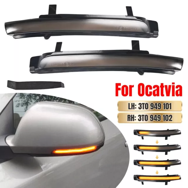 LED Spiegelblinker Außenspiegel Blinker für Skoda Octavia 1Z Superb 3T 2009-2013