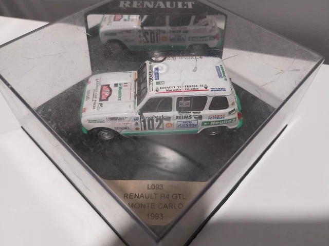 Décalcomanie 1/43 Renault 4 L Trophy Rallye Du Maroc - Neuf - Modèle Réduit Collection