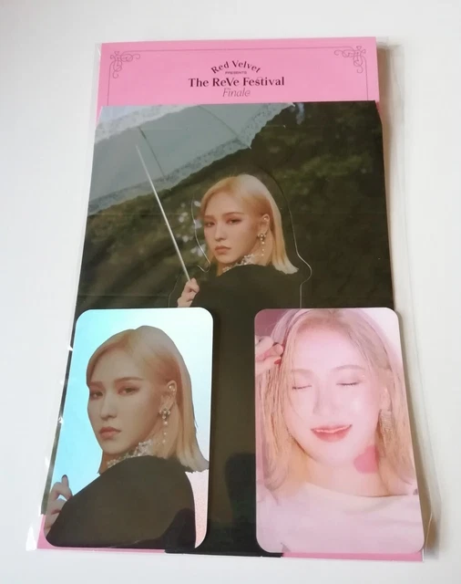 RED VELVET WENDY The Reve Festival Finale Photocard Rare