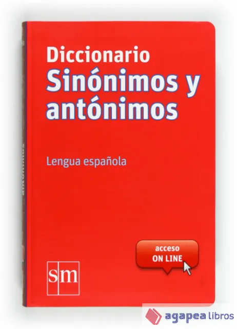 Diccionario sinónimos y antónimos : lengua española. NUEVO. ENVÍO URGENTE