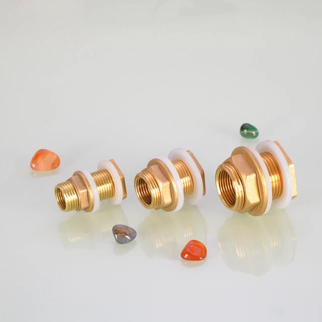 BRASS WATER TANK Connector Fittings Adapter Male/Female Thread Hose