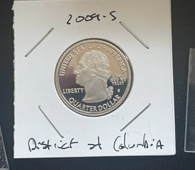 2009 P+D+S District of Columbia Set ~ U.S. Territory ~ Clad Proof + PD OGP