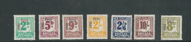 Neuseeland 1954-55 Social Sicherheit 10 Schilling Unbenutzt Mit Gummi Cinderella