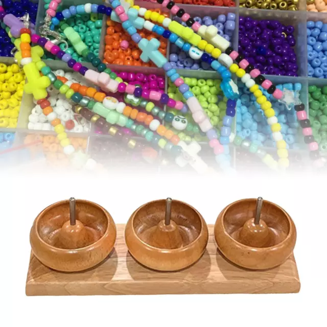 Bead Spinner Kit - Manual Wooden Bead Spinner for DIY Jewelry Crafts - Fast  and Easy Bead Making Device
