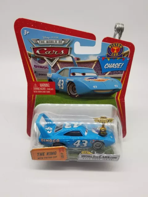 Disney Pixar World Of Cars - The King With Piston Cup Chase