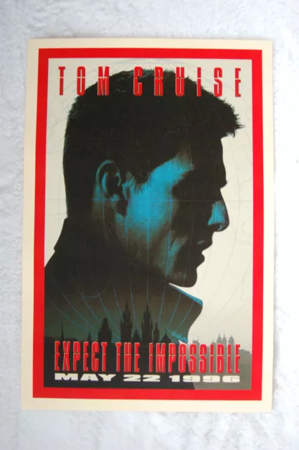 Mission Impossible Lobby Card Movie Poster Tom Cruise