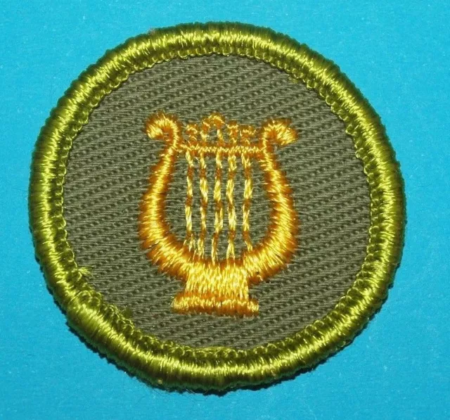 Music Type F Merit Badge - New -  Boy Scout  8320