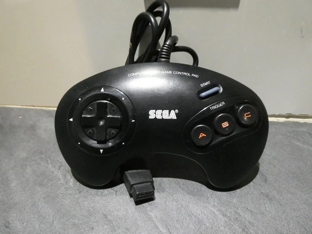 Manette De Jeu Originale & Officielle Pour Console SEGA Megadrive 1 & 2