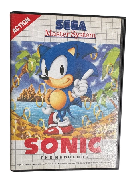 Jeu Sonic 1 The Hedgehog SEGA Mega Drive - Complet Avec Notice, état Bon, Version PAL EUR