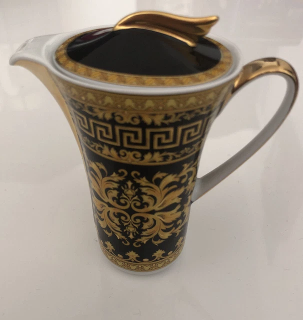 Mini Kaffeekanne - Floralia Gold- Versace Rosenthal - Ikarus - Top