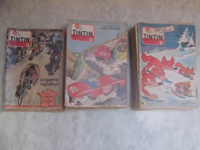 Journal Tintin de 07/1956 à 09/1962