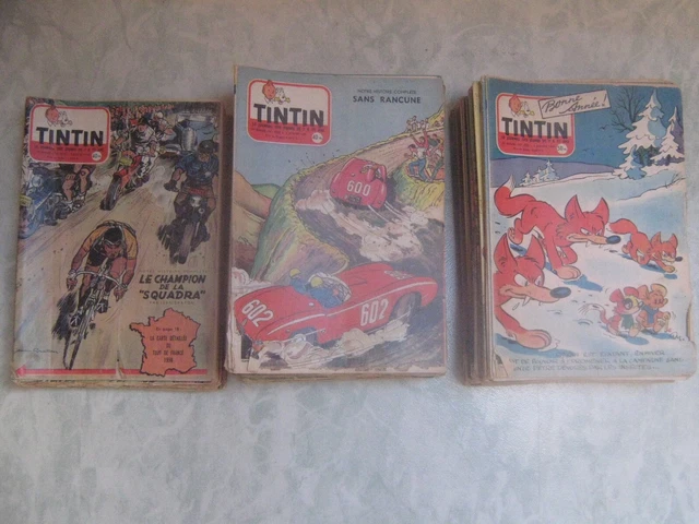 Journal Tintin de 07/1956 à 09/1962