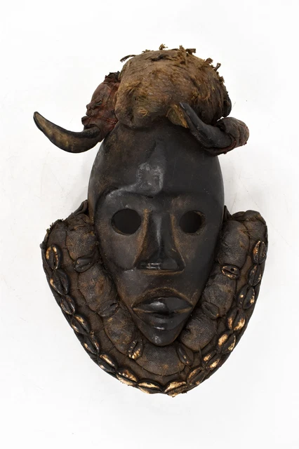 Dan Guerre Mask Cowrie Shells African Art