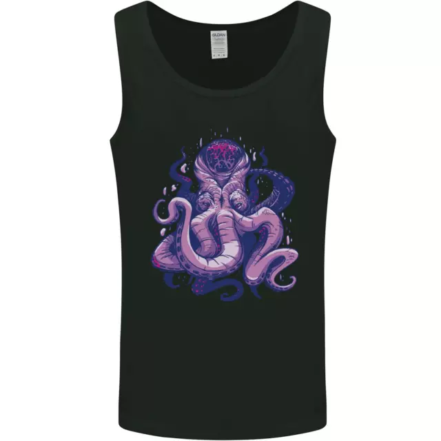 Violet Cthulhu Kraken Octopus Hommes Gilet Débardeur