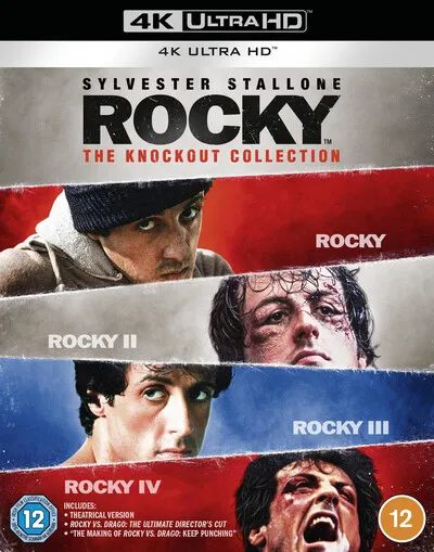 Rocky the Knockout Collection (4K UHD Blu-ray) Burgess Meredith Tony Burton Mr T