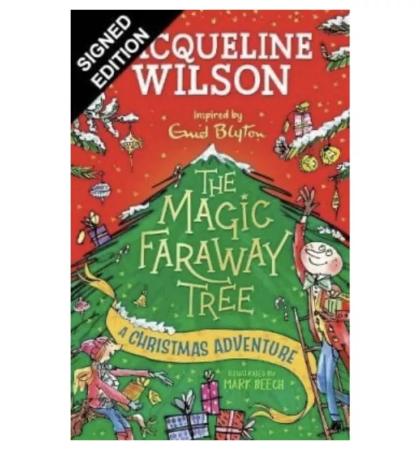 SIGNED Jacqueline Wilson Book The Magic Faraway Tree First Edition & COA Author